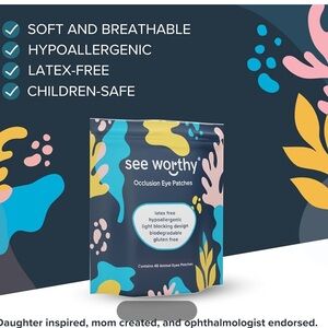 See Worthy Animal Eye Patches - Innovative Design, Smart Adhesive Technology